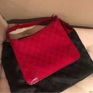 Gucci Red Shoulder Bag